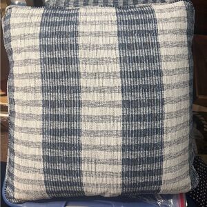 Ashley Furniture - BRAND NEW - Navy Striped Accent Pillows (Set of 2)